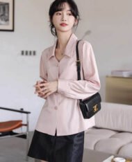 絲緞質感襯衫 - Image 3