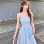 (Defect) 心機款！仙女露背繫帶長洋