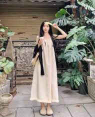 度假氛圍感流蘇長裙