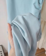 夏日小清新！側抓皺修身長裙 - Image 5