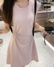 心動款！甜美女孩側收腰短裙 - Image 2