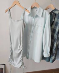 輕甜感寬襯衫外 - Image 4