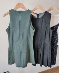 愛心刺繡牛仔短裙 - Image 4