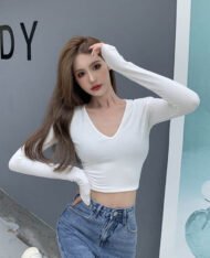 微辣短修身上衣