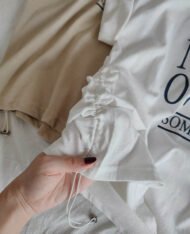 側腰抽繩英字母T - Image 4