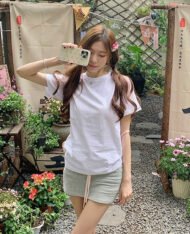 (Defect) 寬鬆百搭素色T