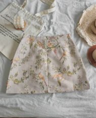 精緻繡彩A短裙 - Image 5