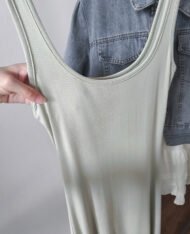 (Defect) 夏日氛圍慵懶寬長裙 - Image 5