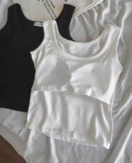 附胸墊！舒適寬肩Bratop背心 - Image 9