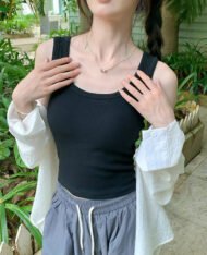 附胸墊！舒適寬肩Bratop背心 - Image 2