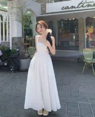 (Defect) 小仙女蕾絲魚骨長裙