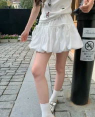 芭蕾風雲朵迷你裙