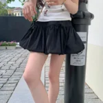 芭蕾風雲朵迷你裙