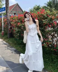 溫柔蛋糕半長裙