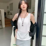 夏日清爽透膚背心