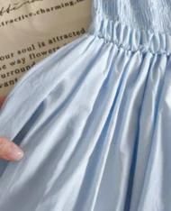 溫柔風皺褶收腰長裙 - Image 7