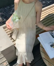 (Defect) 浪漫層次網紗長洋 - Image 2