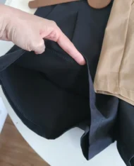 附送腰帶+迷你包!極百搭西裝短褲 - Image 9