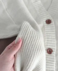 初秋軟糯毛衣針織外套 - Image 12