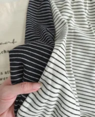 舒適居家條紋長褲 - Image 8