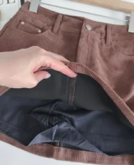 (Defect) 燈芯絨A短裙 - Image 7