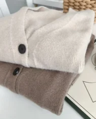 入秋慵懶口袋毛衣外套 - Image 12