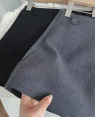 前後兩穿！質感A短裙 - Image 9