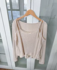 外套+背心兩件套set (附送繞脖繩子)) - Image 10