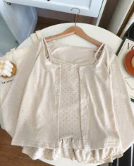 外套+背心兩件套set (附送繞脖繩子)) - Image 6