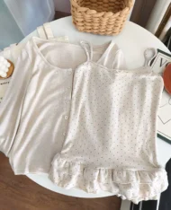 外套+背心兩件套set (附送繞脖繩子)) - Image 9