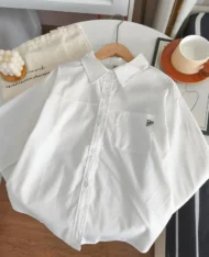 刺繡挺感襯衫 - Image 6