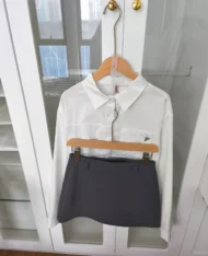 刺繡挺感襯衫 - Image 10