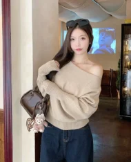 浪漫秋意針織毛衣