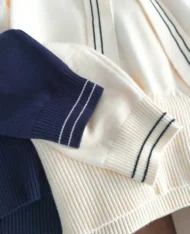 海軍風領結披肩上衣 - Image 13