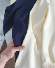 海軍風領結披肩上衣 - Image 12