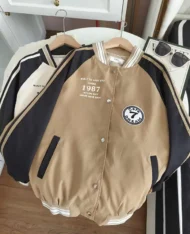 率性酷Girl女孩棒球外套 - Image 10