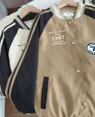 率性酷Girl女孩棒球外套 - Image 13