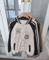 率性酷Girl女孩棒球外套 - Image 14