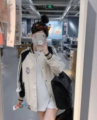 率性酷Girl女孩棒球外套 - Image 8