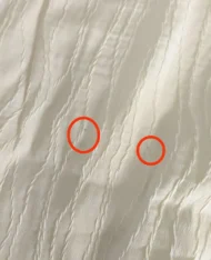 (Defect) 古典美新式旗袍上衣+後鬆緊A半長裙兩件套 - Image 4