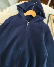 連帽針織外套 - Image 7