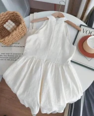 古典美掛脖A短裙 - Image 11