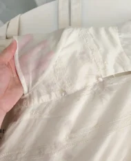 精緻緹花中式感連身裙 - Image 10