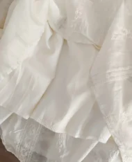 精緻緹花中式感連身裙 - Image 11