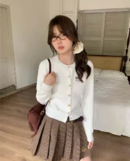 布朗尼小熊刺繡針織上衣 - Image 7