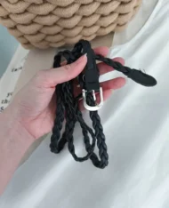 附贈腰帶！上衣+半長裙三件套裝Set - Image 16