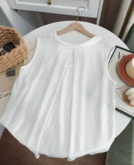 附贈腰帶！上衣+半長裙三件套裝Set - Image 14