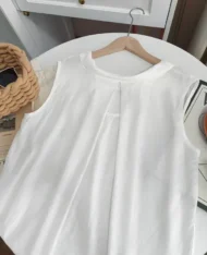 附贈腰帶！上衣+半長裙三件套裝Set - Image 15