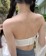 日常搭配神器！平口抹胸Tube Bra - Image 3