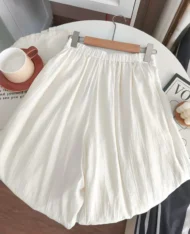 [預購補貨中] 慵懶鬆弛寬長褲 - Image 11